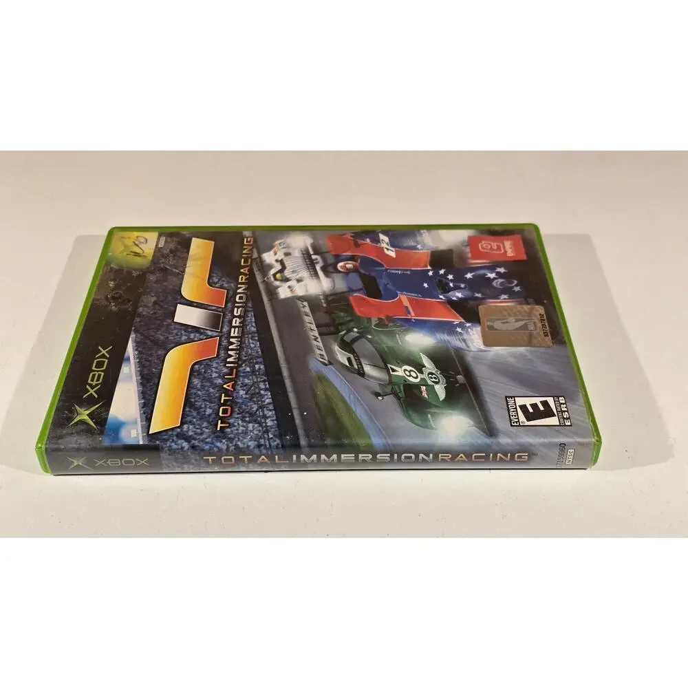 Xbox Total Immersion Racing TIR CIB Complete Empire Interactive Racing Game